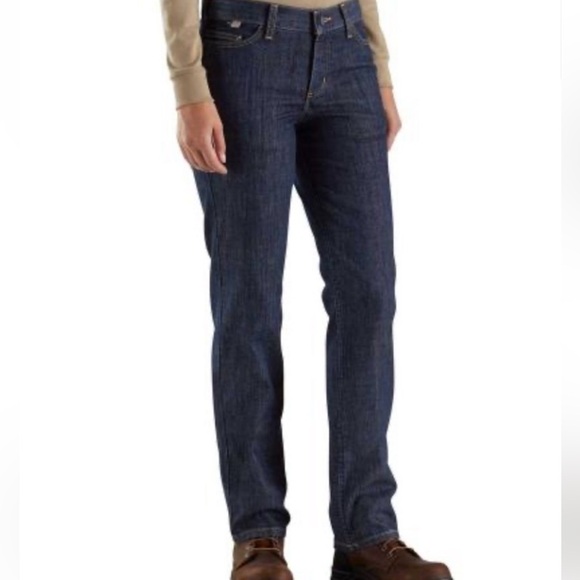 Carhartt Women’s Flame Resistant CAT2 Original Fit Jean Size 10R - Picture 1 of 15